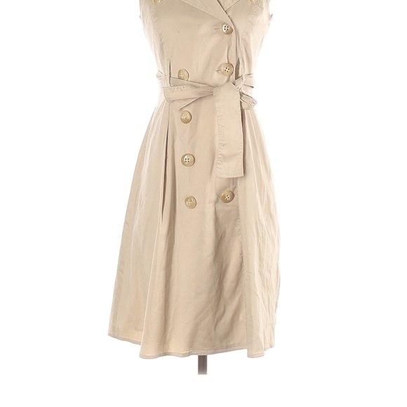 Suzy Chin Wrap Trench Dress - Picture 2 of 2